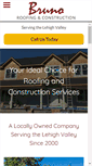 Mobile Screenshot of brunoroofingandconstruction.com